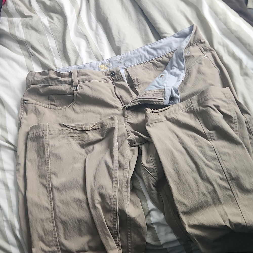 Mountain Hardwear fleece lined pants